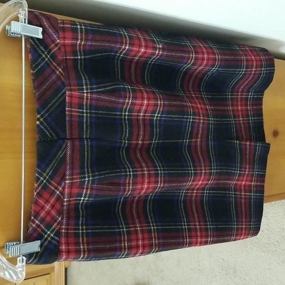 Chadwicks of Boston Tartan Plaid Short Pencil Skirt size 6 - Picture 2 of 2